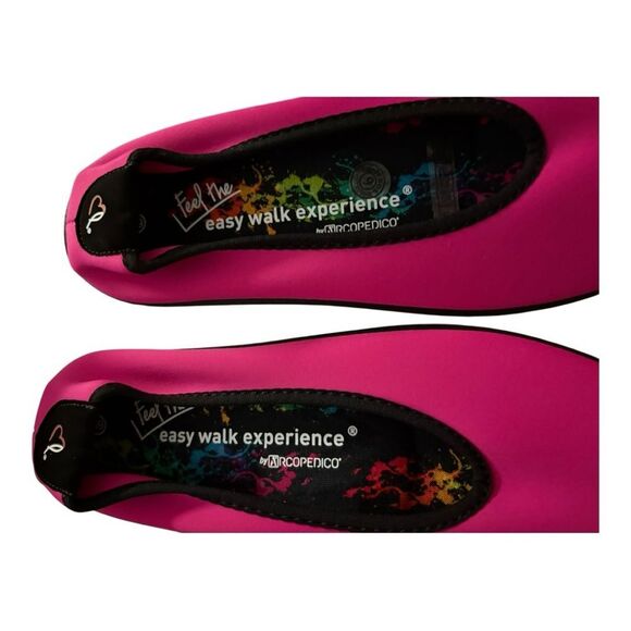 LOLITA BY ARCOPEDICO BALLET FLAT, FUSCHIA, SZ 38, 39 - Picture 3 of 6